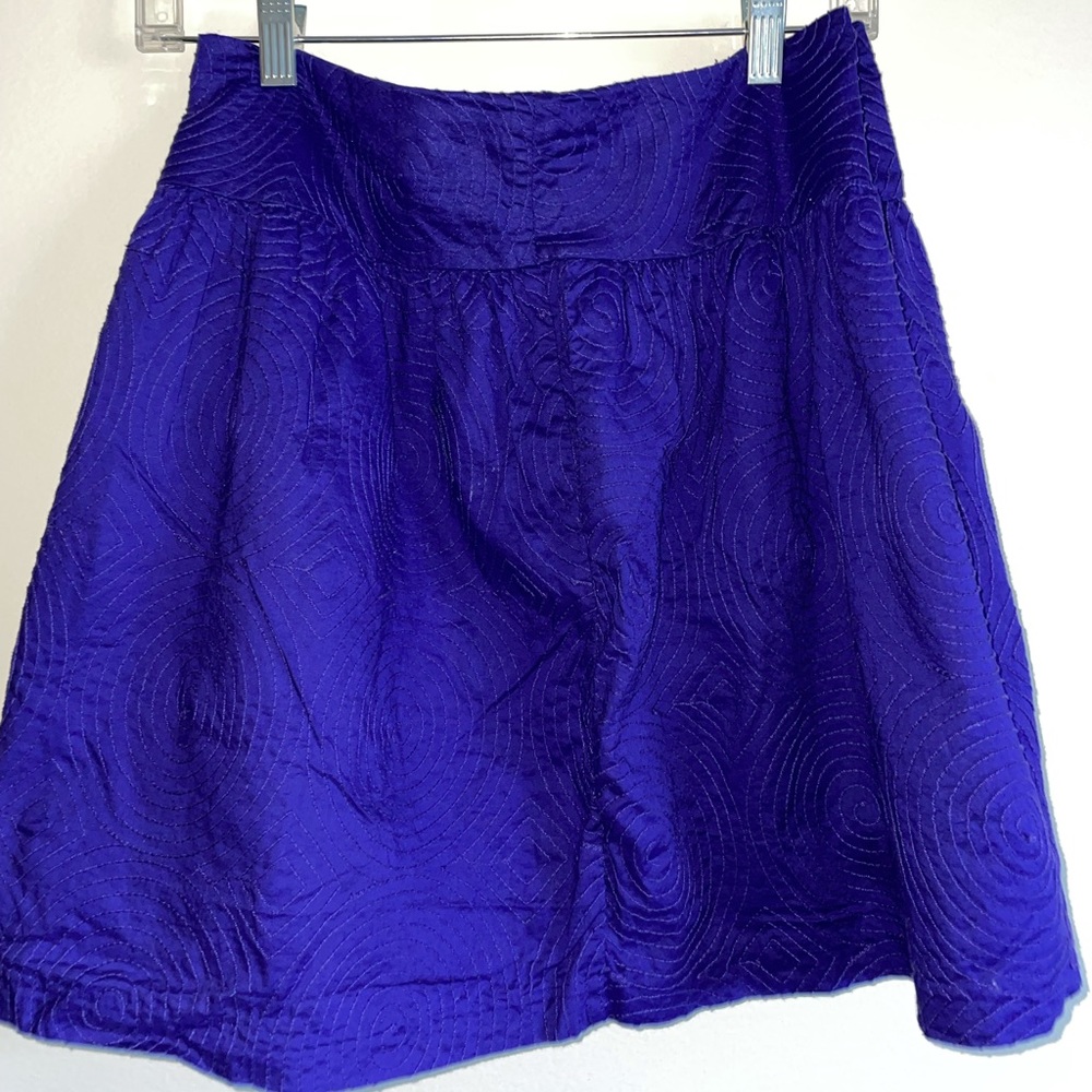 GAP Purple swirly skirt. TWEE aesthetic.